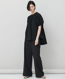 Curensology（カレンソロジー）の「コットンリネンコンビプルオーバー