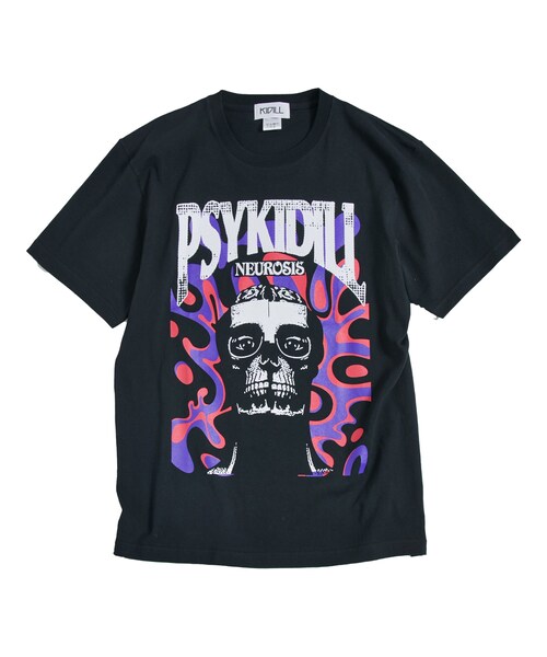 KIDILL(キディル)の「TEE - COLLABORATION WITH TOM TOSSEYN(Tシャツ/カットソー・メンズ・WHT/BLK・FREE)」の2枚目の写真