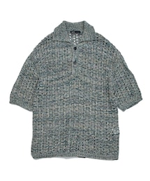 08sircus | GIMA cotton melange over size polo(Tシャツ/カットソー)