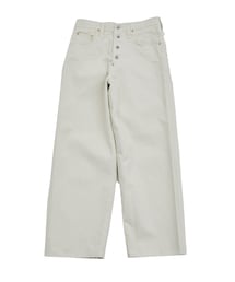 SUGARHILL（シュガーヒル）の「RAW-EDGE CANVAS DENIM PANTS