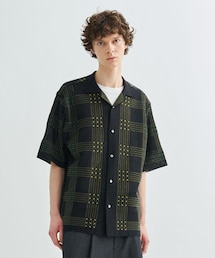 WRAPINKNOT | KNIT S/S SHIRT(シャツ/ブラウス)