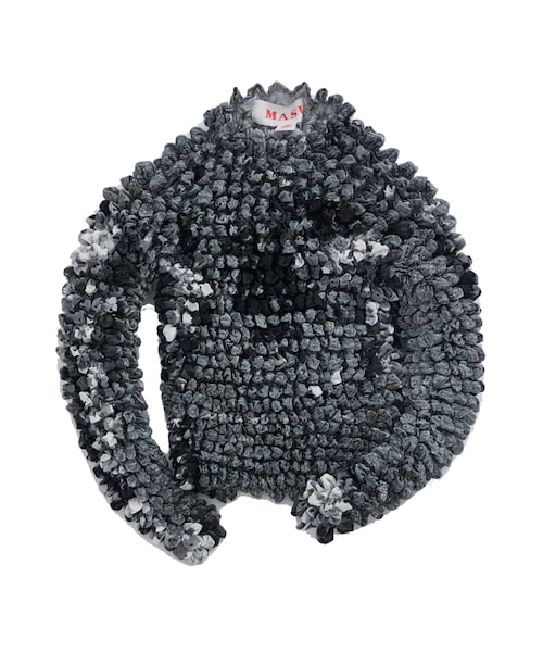 MASU(エムエーエスユー)の「POPCORN SWEATSHIRT(Tシャツ/カットソー・メンズ・GRY/BLK・46/48)」の2枚目の写真