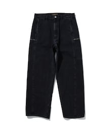 FLAGSTUFF（フラグスタフ）の「SIDE ZIP DENIM TROUSERS（その他パンツ）」