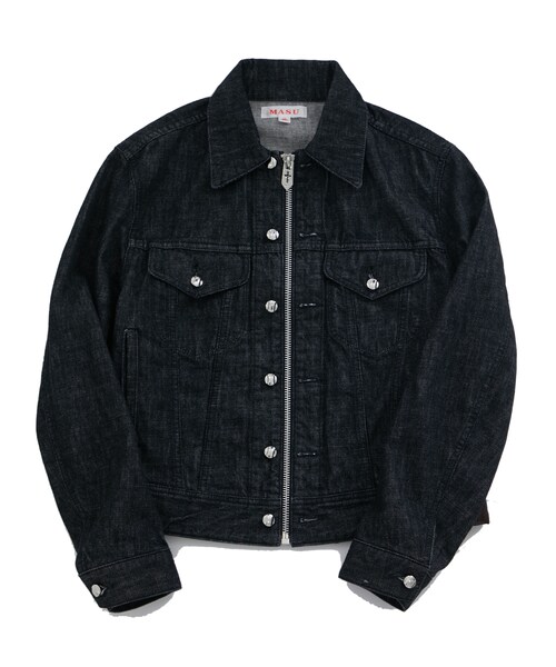 MASU STAR JACQUARD WORK JACKET サイズ44 MASU STAR JACQUARD WORK JACKET サイズ44