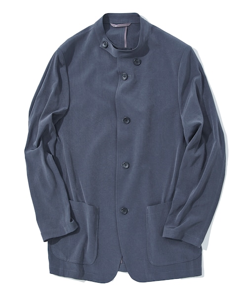 RAINMAKER（レインメーカー）の「OFFICER COLLAR JACKET（その他アウター・メンズ・D.GRY/CCL/BLK・3/4）」の2枚目の写真