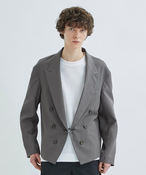 UJOH（ウジョー）の「Short Ring JKT（その他アウター・メンズ・BLK/BRN・2/3）」の2枚目の写真