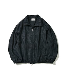 Track jacket - Paisley jacquard
