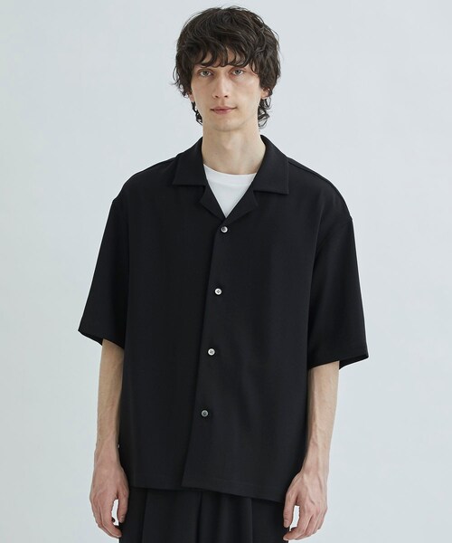 city(シティ)の「<CITY>OPEN COLLAR SHIRTS(シャツ/ブラウス・メンズ・L.GRY/BLU/GRY/BLK/D.GRN/OLV/SAX・1/2/3)」の1枚目の写真