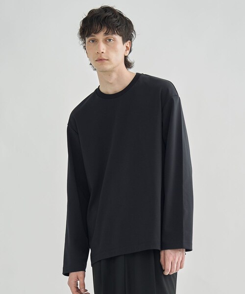 city（シティ）の「ADAPT LONG SLEEVE TEE（Tシャツ/カットソー・メンズ・WHT/BLK・1/2/3）」の2枚目の写真
