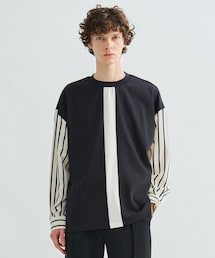 CULLNI（クルニ）の「<別注>切り替えPULLOVER（Tシャツ