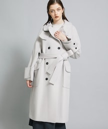 STUDIOUS SELECT | ハイネックダブルコート D21-CT03(その他アウター)