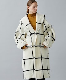 STUDIOUS SELECT | GRID-PATTERN DUFFLE COAT(その他アウター)