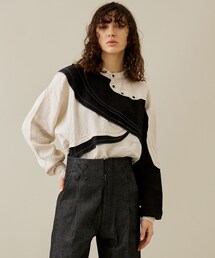 CYCLE（サイクル）の「LINEN YIN-YANG TOPS（シャツ/ブラウス）」