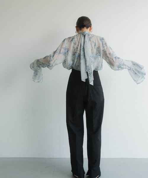 Knuth Marf（クヌースマーフ）の「embroidery sheer blouse