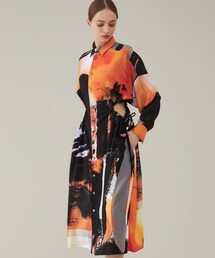 2532◆UJOH(ウジョー)カットソーワンピース★サイズ2★美品 2532◇UJOH(ウジョー)カットソーワンピース☆サイズ2☆美品