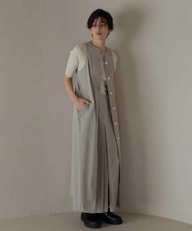 ETRE TOKYO | ロングジレワンピース(ワンピース)