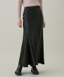 CINOH（チノ）の「BLACK FORMAL BONDING ACETATE MARMAID SKIRT（スカート・メンズ）」