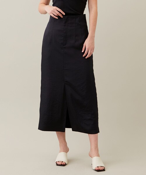 STUDIOUS SELECT(ステュディオスセレクト)の「Pencil Skirt(スカート・レディース・WHT/BLK・1/2)」の2枚目の写真