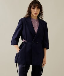 UJOH | Gathered Hole JKT(テーラードジャケット)