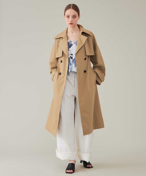 【ぺー】CHINOH コート CINOH（チノ）の「CO/PE TWILL TRENCH COAT（その他アウター