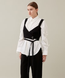 UJOH | Eyelet Bra-Top(テーラードジャケット)