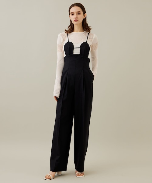 FETICO 2way Bra Jumpsuit size1 フェティコ FETICO（フェティコ）の「2WAY BRA JUMPSUIT（ワンピース）」 - WEAR