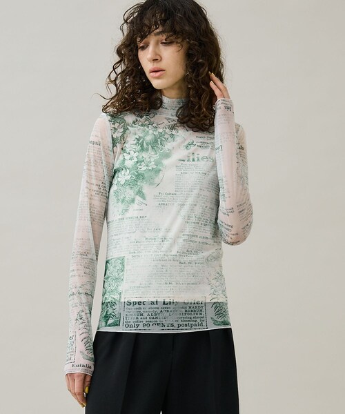 トップス PICTURE BOOK TATTOO TOP Ameri（アメリ）の「PICTURE BOOK TATTOO TOP（Tシャツ