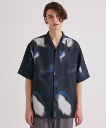 UNITED TOKYO | クラウドパターンオープンカラーシャツ(シャツ/ブラウス)