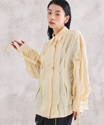 UNITED TOKYO | スコールワッシャーボリュームシャツ(シャツ/ブラウス)