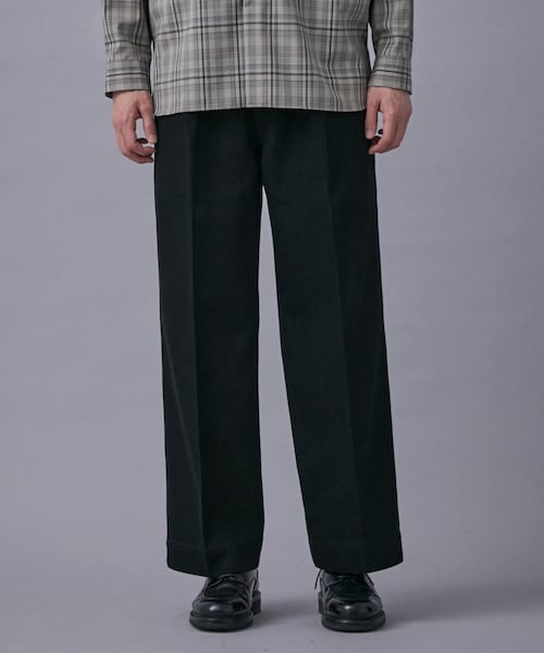【美品】PUBLIC TOKYO 23AW エバークリースデニムイージーパンツ エバークリースデニムイージーパンツ(1 DARK GREY): : メンズ