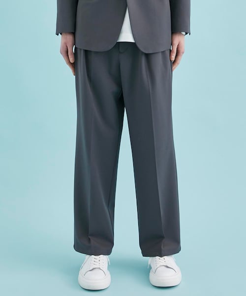 A + TOKYO（エープラストウキョウ）の「LYCRAストレートスラックス（その他パンツ・メンズ・L.GRY/BLK/BRN/D.BLU・1/2/3）」の4枚目の写真