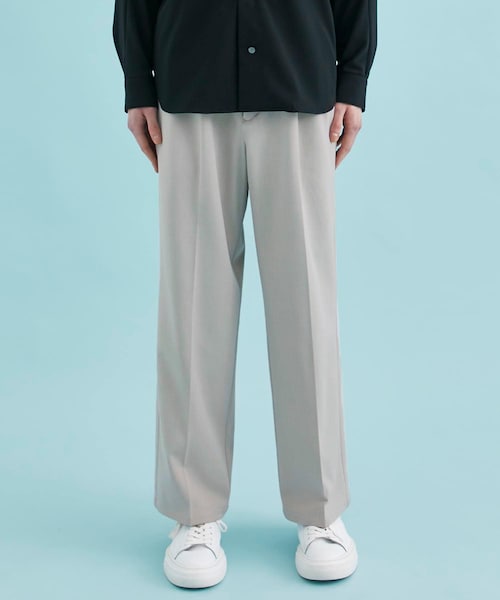 A + TOKYO（エープラストウキョウ）の「LYCRAストレートスラックス（その他パンツ・メンズ・L.GRY/BLK/BRN/D.BLU・1/2/3）」の2枚目の写真