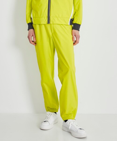 A + TOKYO（エープラストウキョウ）の「ATHLETEレイヤートラックパンツ（その他パンツ・メンズ・L.GRY/BLK/LIME・1/2）」の3枚目の写真