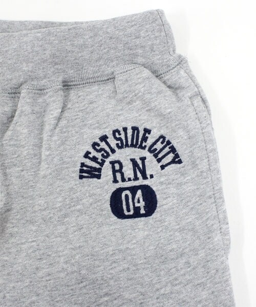 RNA-N(アールエヌエーエヌ)の「WSC刺繍スウェットパンツ(パンツ・レディース・ネイビー/杢グレー/オートミール・M)」の10枚目の写真