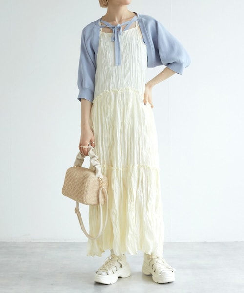 w closet（ダブルクローゼット）の「☆先行予約☆しわ加工キャミ