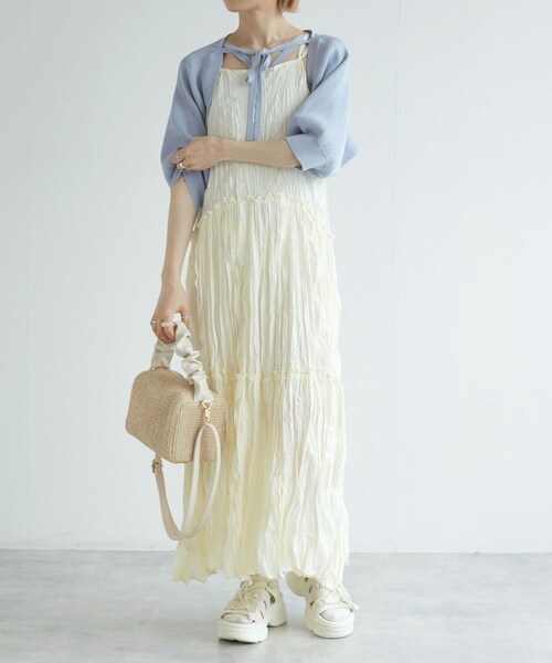 w closet（ダブルクローゼット）の「☆先行予約☆しわ加工キャミ