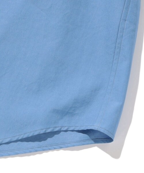 AURALEE（オーラリー）の「WASHED FINX TWILL BIG SHIRT/ツイール ビッグ シャツ（トップス・メンズ・ホワイト/ブルー・3）」の6枚目の写真