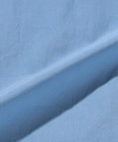 AURALEE（オーラリー）の「WASHED FINX TWILL BIG SHIRT/ツイール ビッグ シャツ（トップス・メンズ・ホワイト/ブルー・3）」の7枚目の写真