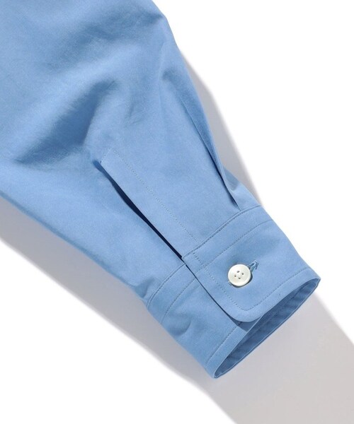 AURALEE（オーラリー）の「WASHED FINX TWILL BIG SHIRT/ツイール ビッグ シャツ（トップス・メンズ・ホワイト/ブルー・3）」の5枚目の写真