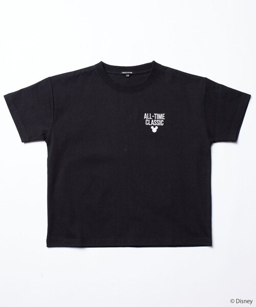Disney（ディズニー）の「【DISNEY/ディズニー ミッキーマウス】 別注 KIDS バンダナ柄 バックプリント クルーネックTシャツ/キッズサイズ(キッズ商品)【限定展開】（その他・メンズ・ホワイト/グレー/ブラック/グリーン/サックスブルー・120）」の8枚目の写真