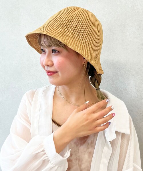 Lattice（Lattice）の「クローシュハット（ハット・レディース・ベージュ系その他/ブラウン/ブラック・0）」の2枚目の写真