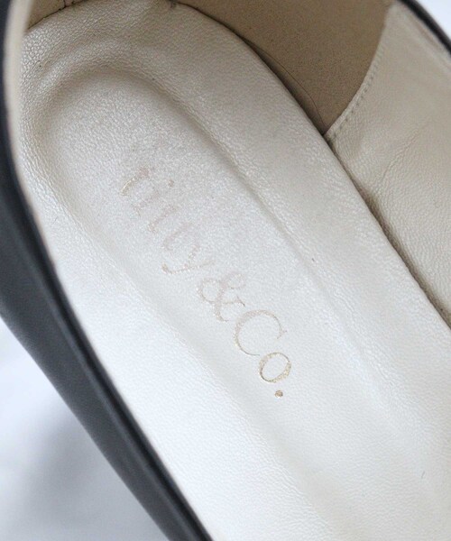 TITTY&CO.(ティティーアンドコー)の「☆予約商品☆【TITTY&CO.】ダブルストラップパンプス(シューズ・レディース・ブラック/パープル・S/M/L)」の13枚目の写真