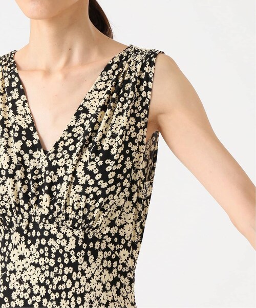 abc フラワーバイアス マキシドレス EDIT. FOR LULU（エディットフォールル）の「abc フラワー