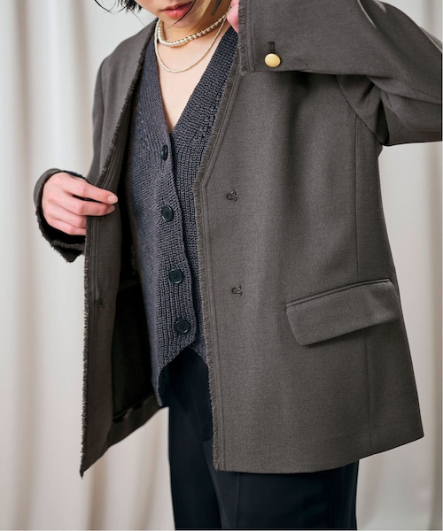 SLOBE IENA（スローブイエナ）の「《予約》habi Vネック