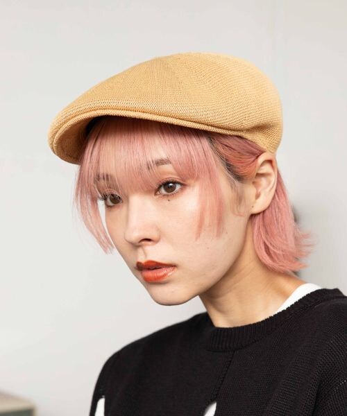 PAGEBOY（ページボーイ）の「サーモハンチング（帽子・レディース・オフホワイト05/ブラック09/ベージュ55・FREE）」の10枚目の写真