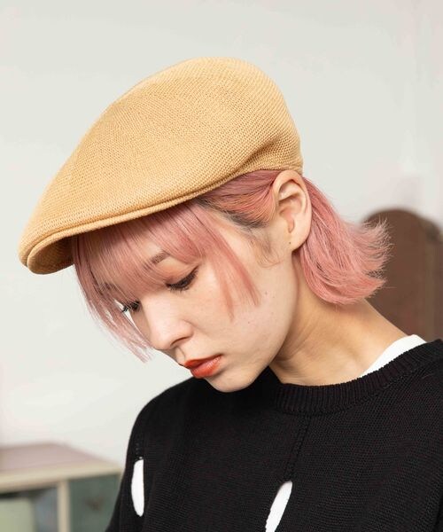 PAGEBOY（ページボーイ）の「サーモハンチング（帽子・レディース・オフホワイト05/ブラック09/ベージュ55・FREE）」の3枚目の写真