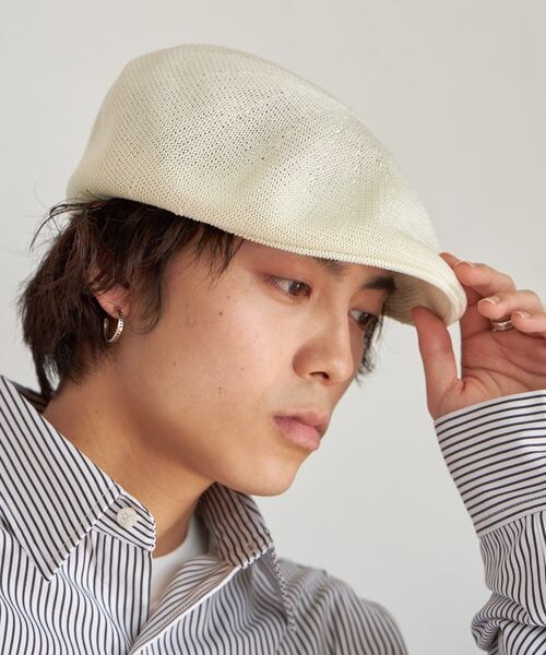 PAGEBOY（ページボーイ）の「サーモハンチング（帽子・レディース・オフホワイト05/ブラック09/ベージュ55・FREE）」の6枚目の写真