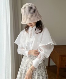 one after another NICE CLAUP | メッシュ編みクローシュハット(ハット)