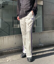 CIAOPANIC | 【NEEDLES】Boot-Cut Track Pant Poly Smooth(パンツ)