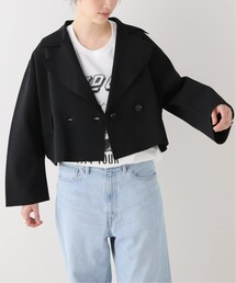FRAMeWORK（フレームワーク）の「ミラノリブクロップドジャケット